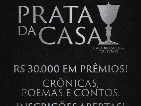 19/02/2024 | 1º Prêmio Prata da Casa | Concursos Literários