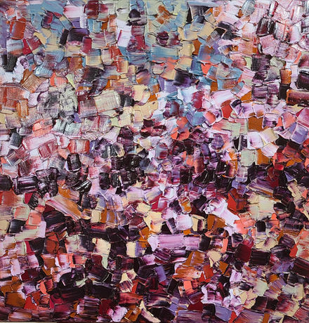 Water, 2025, Oil on Canvas, 24 x 24 in.