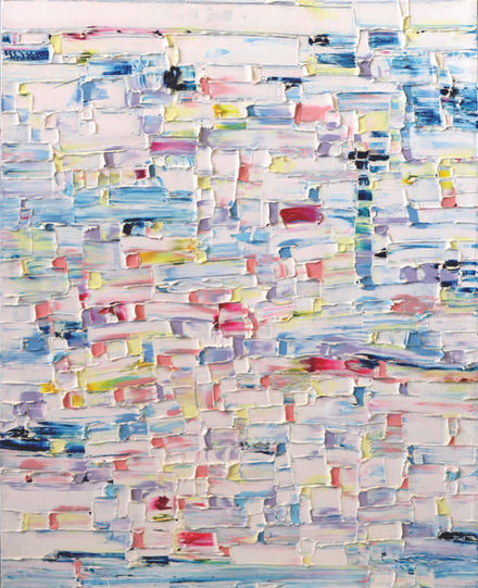 Beach Days in November, 2020, Oil on Canvas, 40 x 32 in.