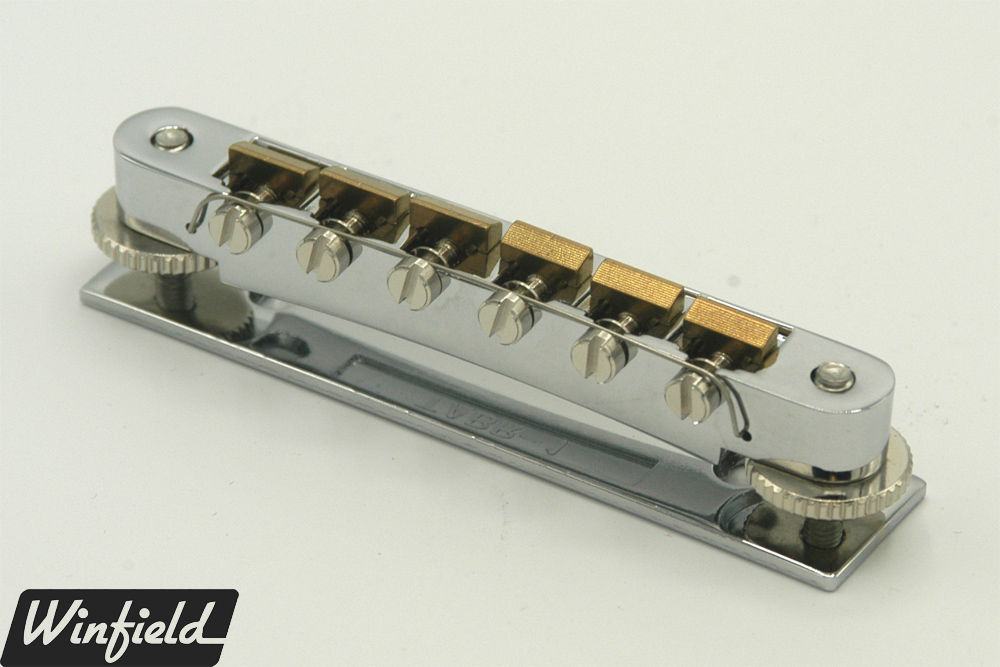 ABR-1 Tune-O-Matic on Rickenbacker baseplate