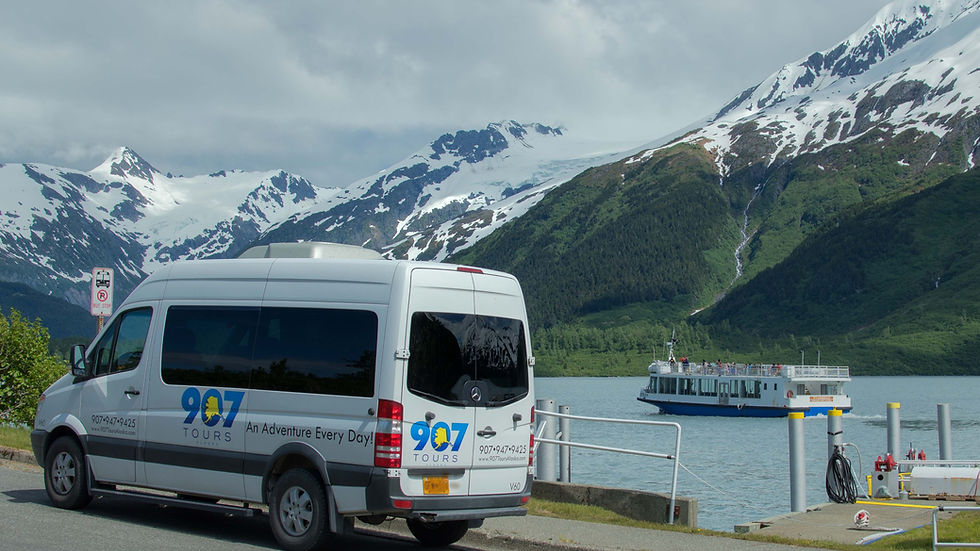 907 Tours van at Portage Lake
