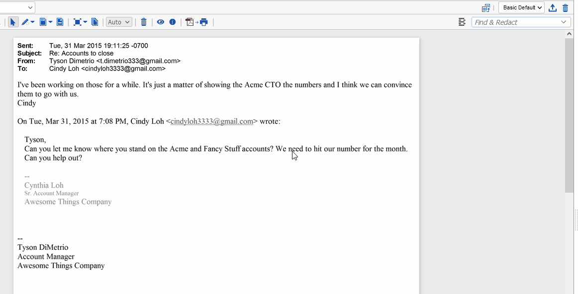 Blackout 4.7 Find & Redact Searching for PII and placing redactions and highlights