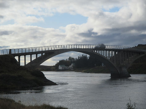 Bridge over river Icelandic 4x4 Adventure