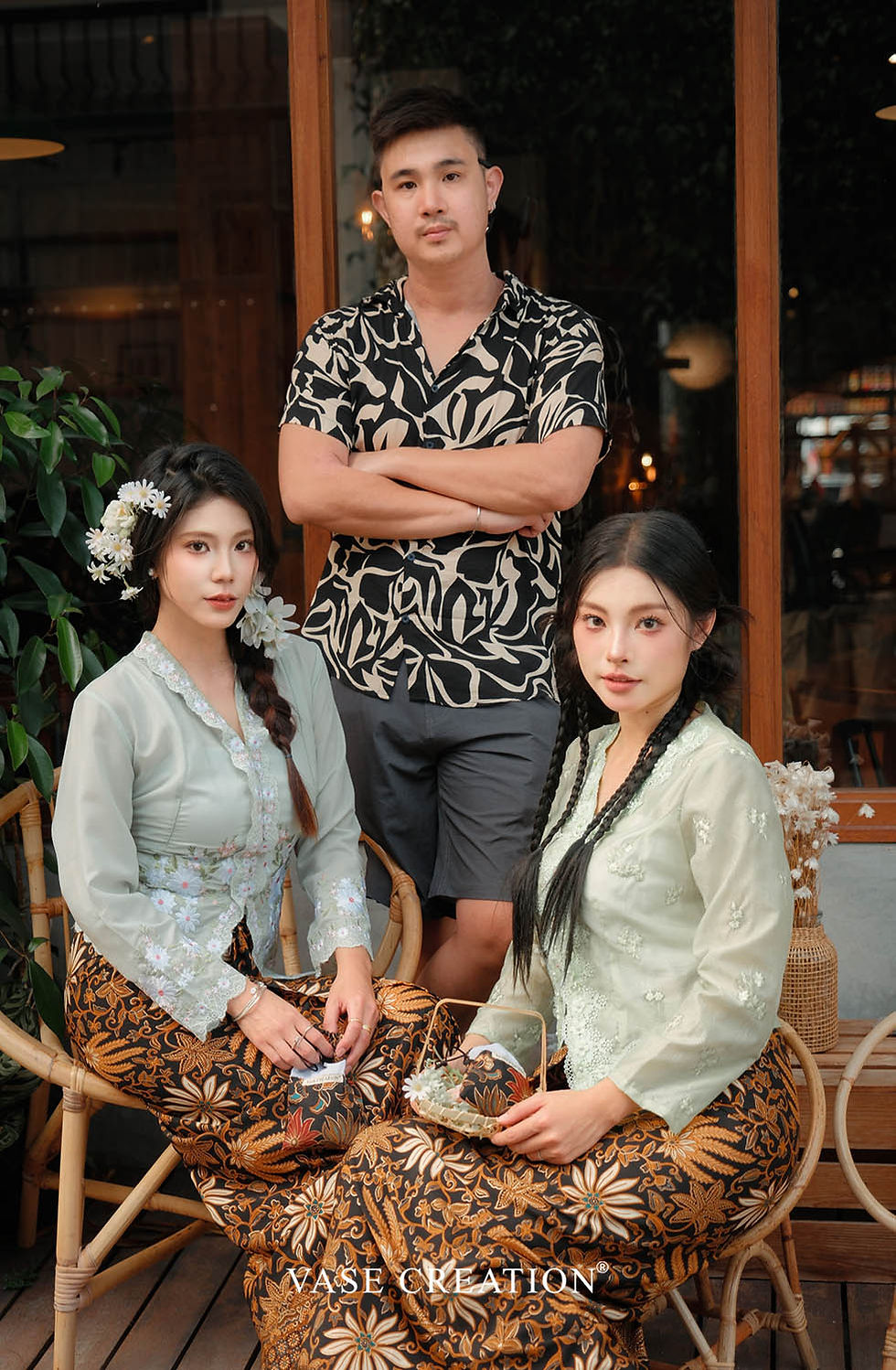 Vase Creation founders Charlotte, Wendy, and Lawrence