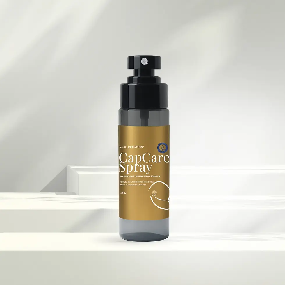 Vase Creation Alcohol‑free Cap Care Spray 80ml - tea scented