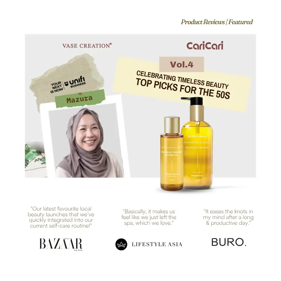 Thumbnail: Vase Creation Hydration Haven Passport travel set – shower oil serum lotion loofah