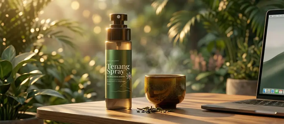 Vase Creation Fuel Crisis Remote Work Solutions with Deet-Free Tenang Spray