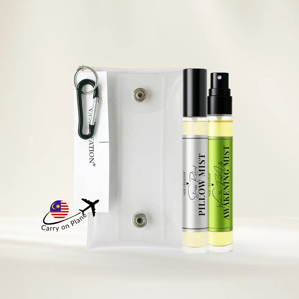 Vase Creation Tranquility travel kit – travel‑sized aroma mists essentials