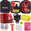 Thumbnail: YILAIRIOU Black Car Roadside Emergency Kit with Jumper Cables