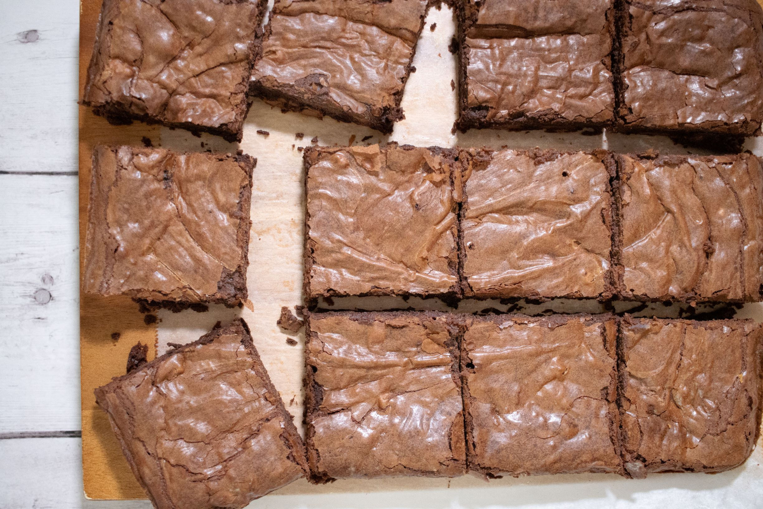 Classic brownie box with Non Gluten Containing Ingredients