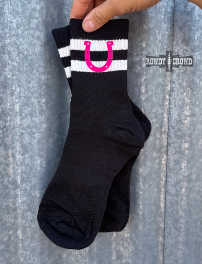 Happy Horseshoe Socks