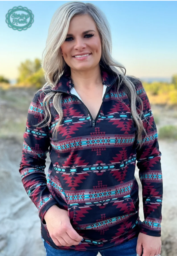 The Crimson Valley Pullover