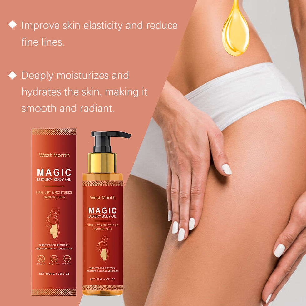 Thumbnail: Magic Luxury Body Tightening Oil Deeply Moisturizing Dry Skin Sagging Skin Thigh