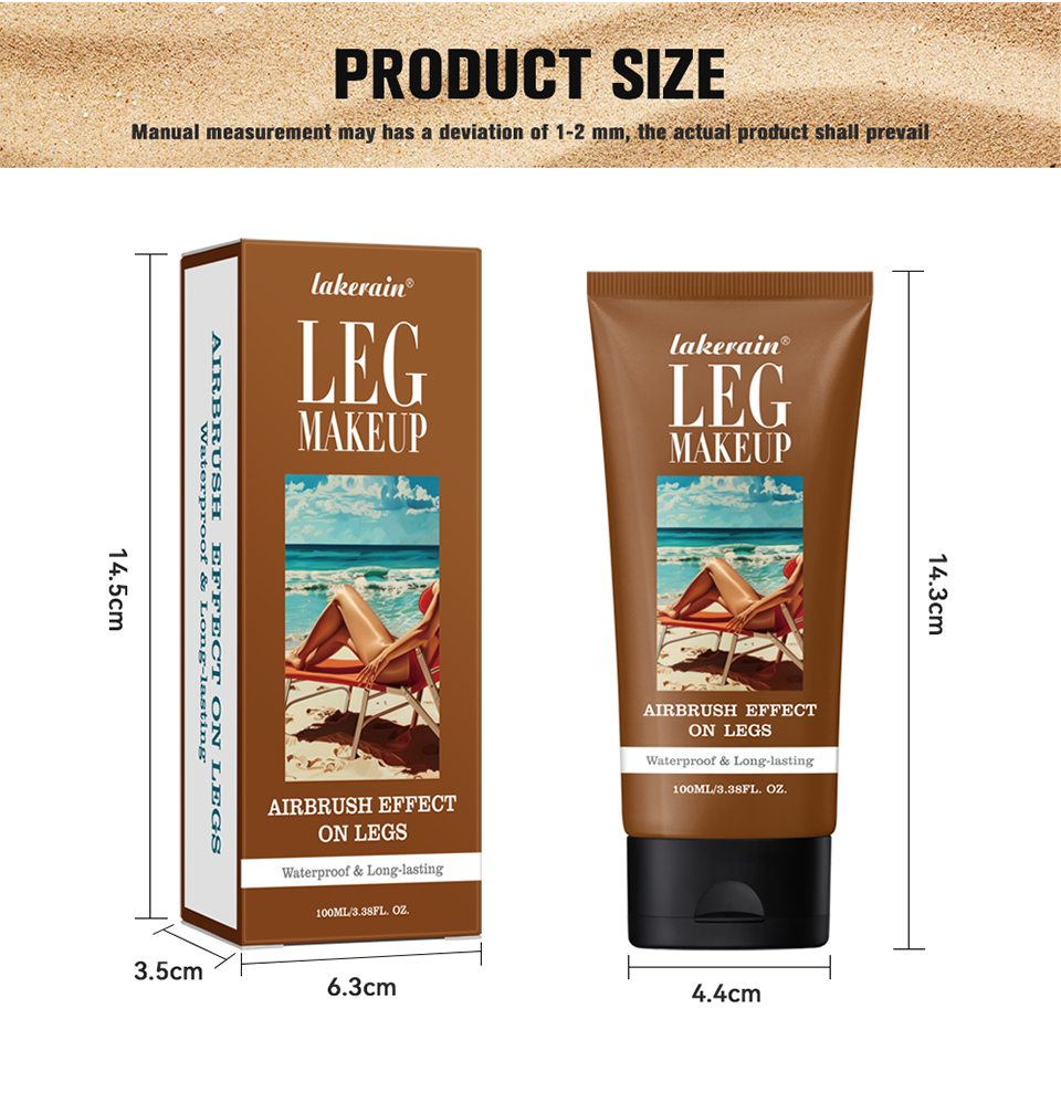 Thumbnail: 100ml Leg Makeup Long-lasting Waterproof And Anti-Transfer Concealer Even Skin T
