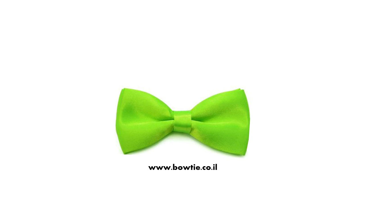 עניבת פפיון ירוקה