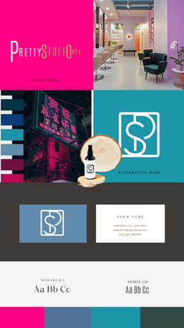 Pretty Stuff Only MoodBoard