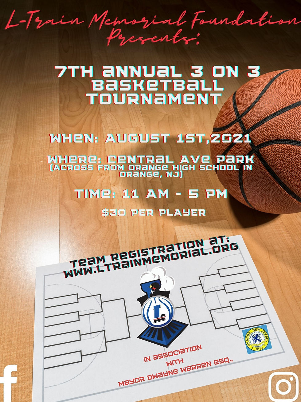 7th Annual 3 on 3 Tournament 
