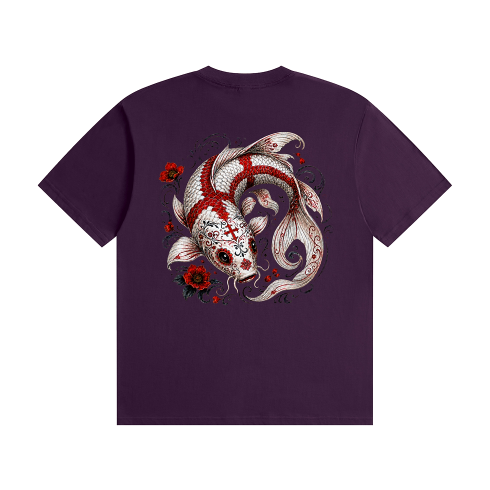 Thumbnail: Koi of St George Cotton T-Shirt