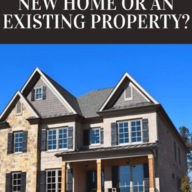 A photo of a brand new home