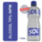 Miniatura: ÁLCOOL LÍQUIDO ÉTILICO HIDRATADO 70% SUPER SOL 1L