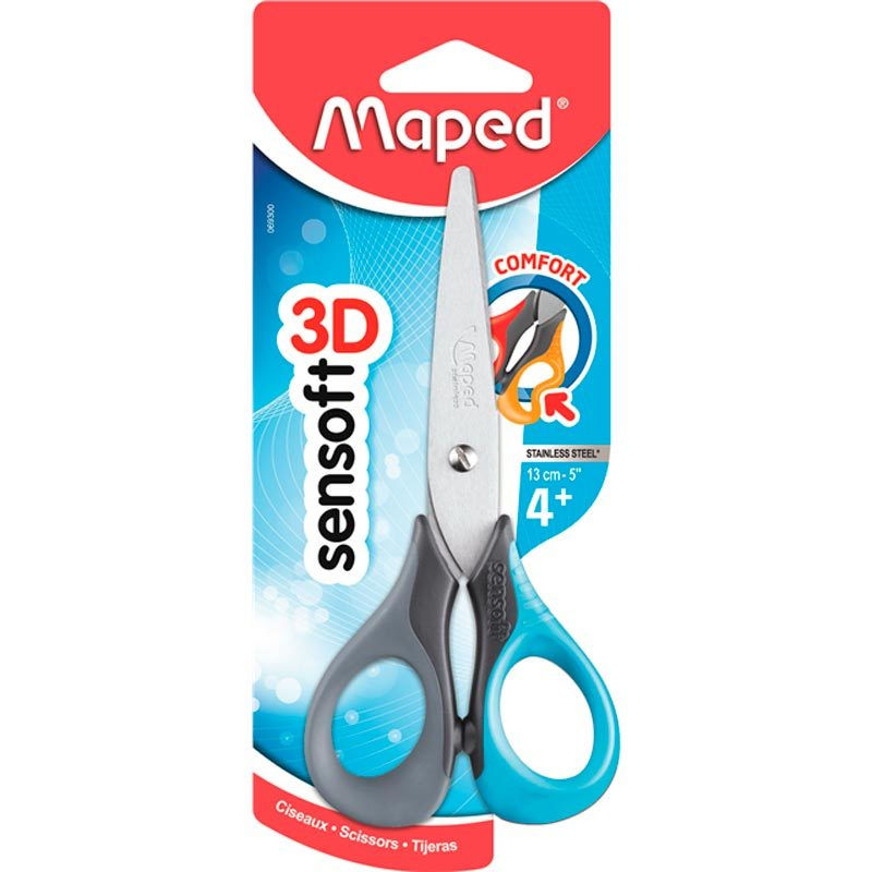 TESOURA SENFOFT 3D 13CM MAPED