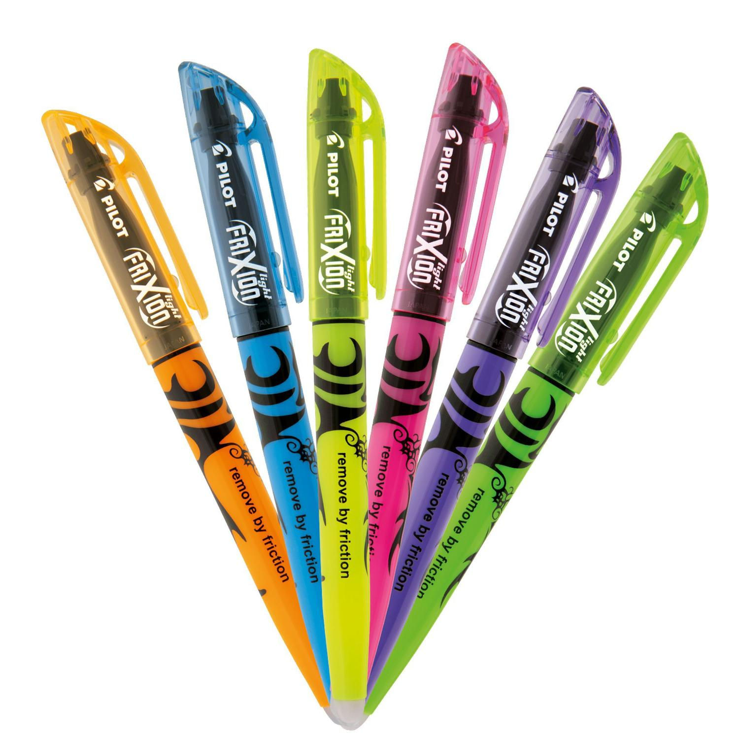 MARCA TEXTO APAGÁVEL FRIXION LIGHT PILOT (CORES VARIADAS)