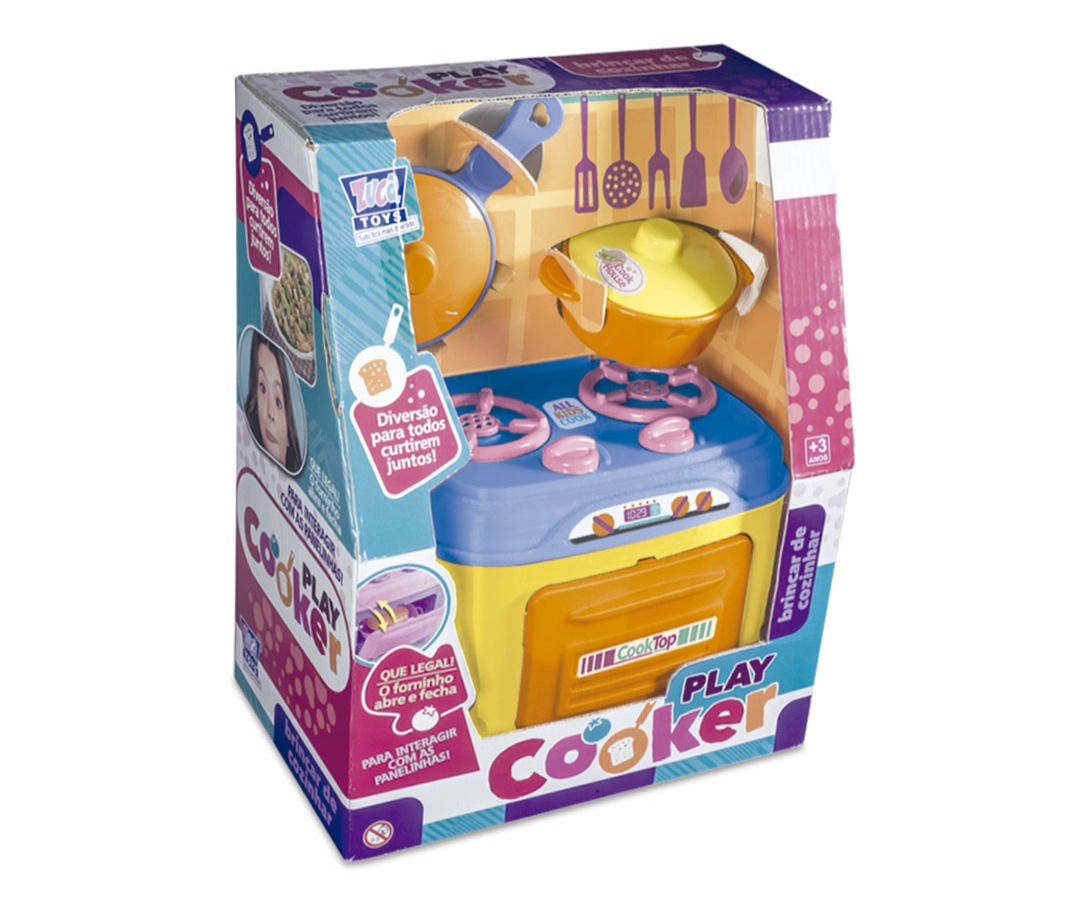 PLAY COOKER COLORS ZUCA TOYS
