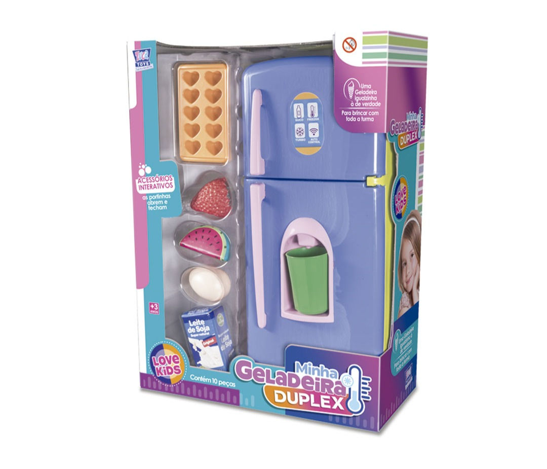 MINHA GELADEIRA DUPLEX COLORS ZUCA TOYS
