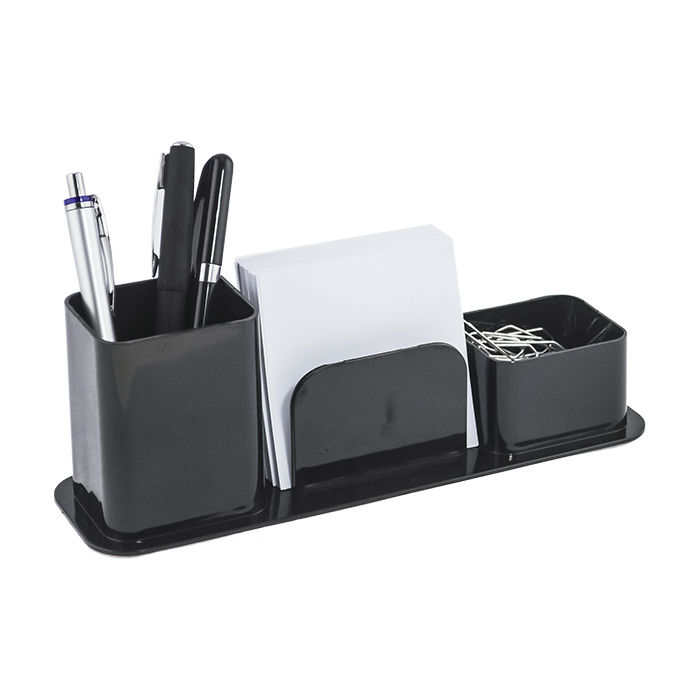 Miniatura: PORTA CANETA/CLIPS/LEMBRETE TRIPLO DELLO (CORES VARIADAS)