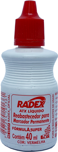RCAレッド・シール★ザ・ベスト100 REABASTECEDOR PARA PINCEL ATX RADEX 40ML (AZUL/PRETO/VERMELHO