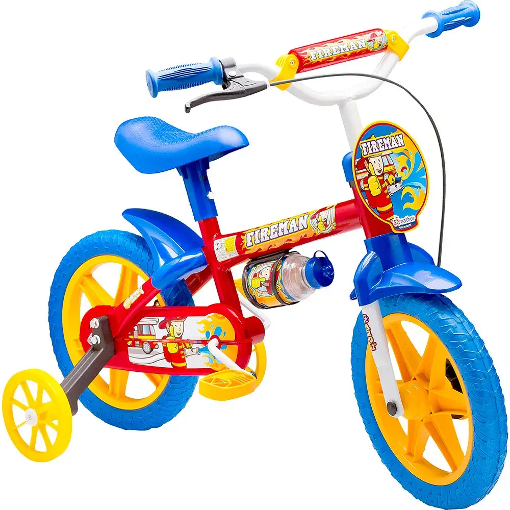 BICICLETA NATHOR ARO 12 FIREMAN 12