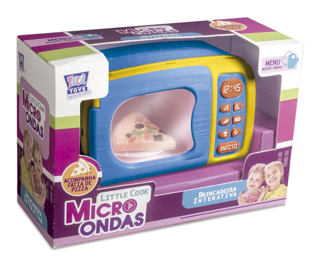 MICROONDAS LITTLE COOK COLORS ZUCA TOYS