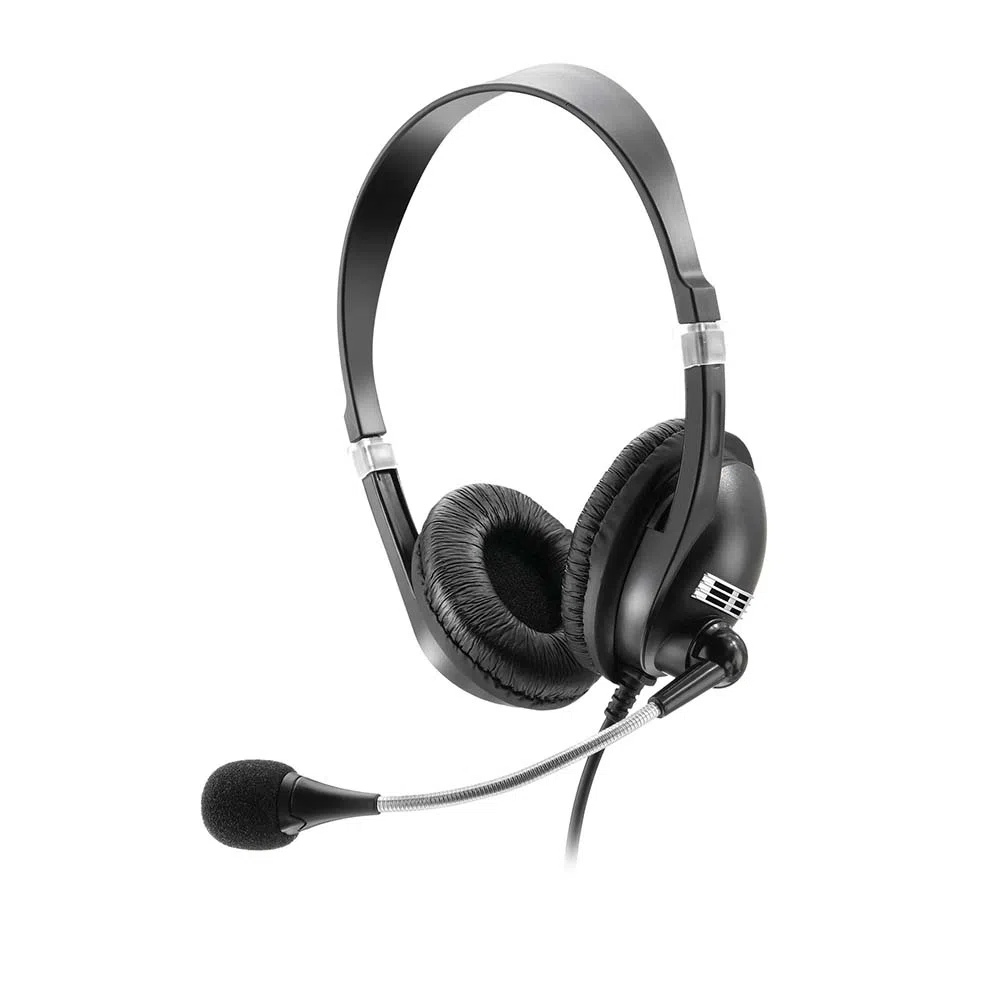 HEADSET ACÚSTICO P2 MICROFONE FLEXÍVEL MULTILASER