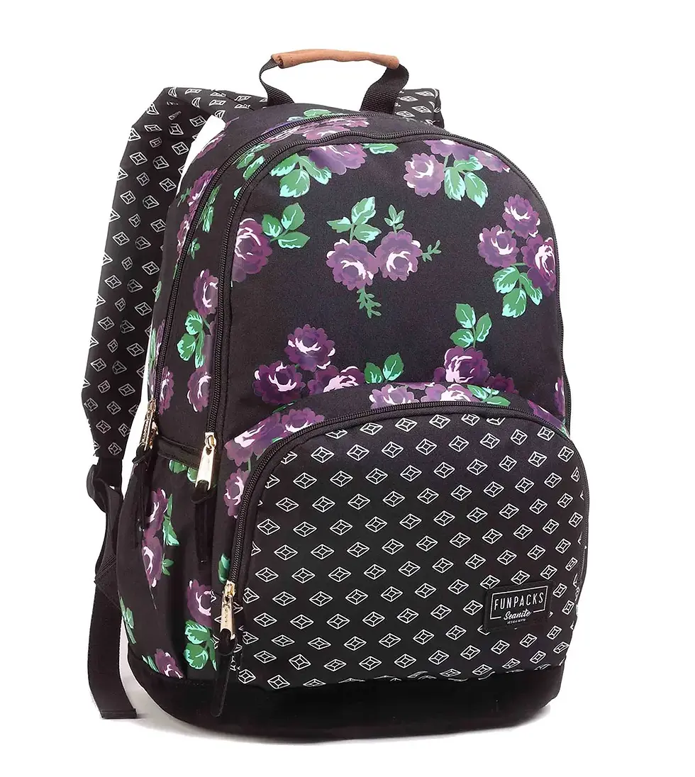 MOCHILA FLORIDA FEMININA URBANO SEANITE