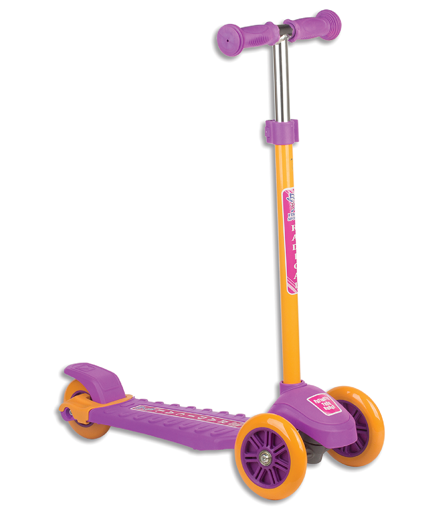 PATINETE COM 3 RODAS ROXO FÊNIX