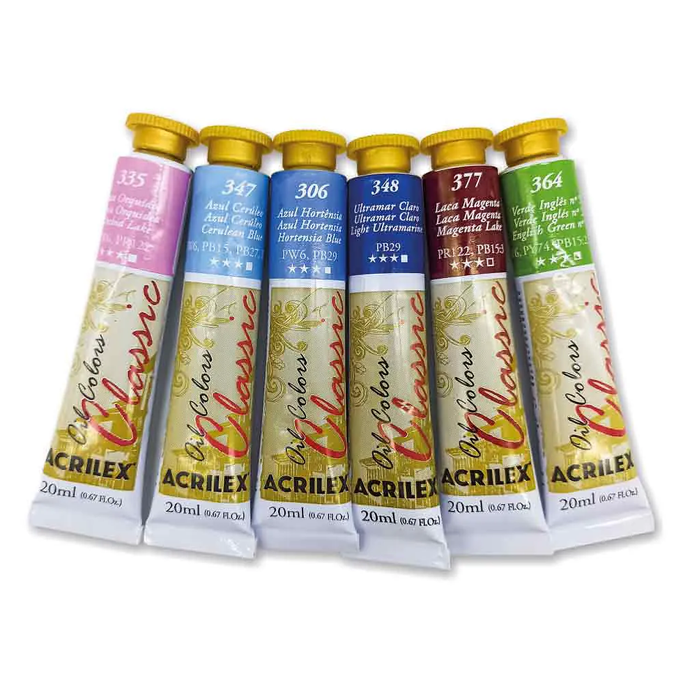 Miniatura: TINTA A ÓLEO ACRILEX OIL COLORS CLASSIC 20ML (CORES VARIADAS)
