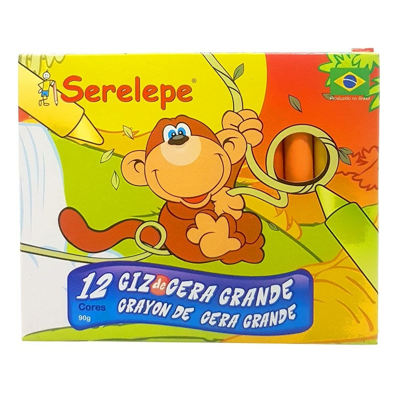 GIZ DE CERA GRANDE SERELEPE C/12CORES