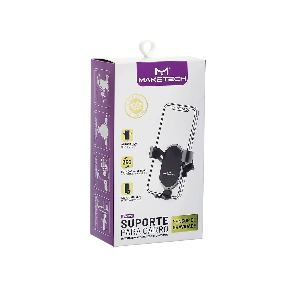 SUPORTE VEICULAR SV-522 CINZA MAKETECH