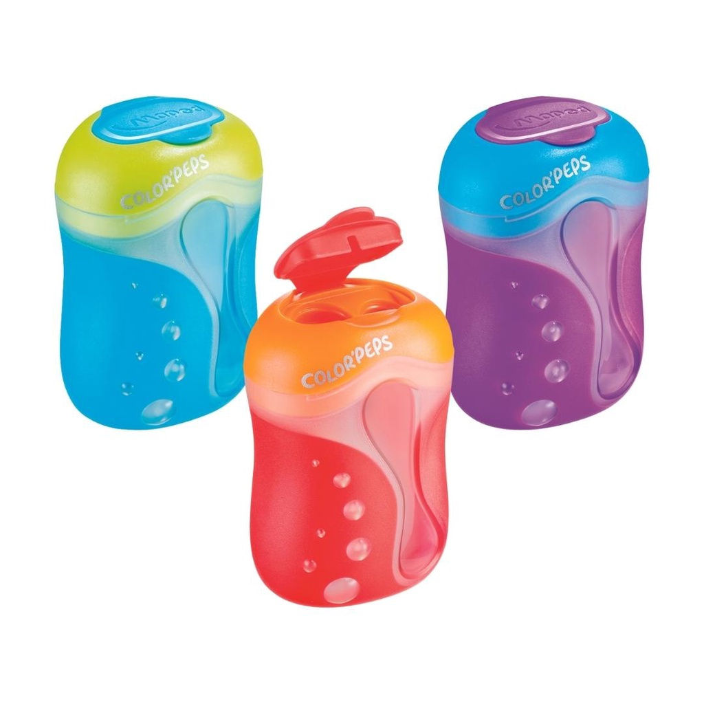 APONTADOR COM DEPÓSITO 2 FUROS MAPED COLOR PEPS