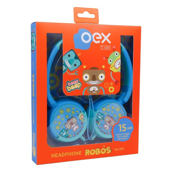 HEADPHONE ROBÔS HP305 - OEX