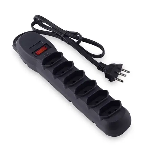 FILTRO DE LINHO 6 TOMADAS BIVOLT FORCE LINE