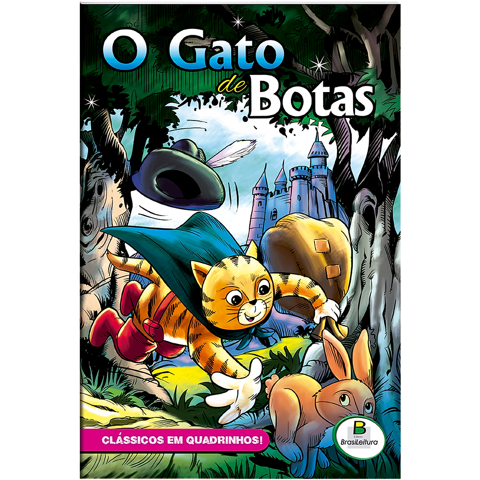 CLÁSSICOS EM QUADRINHOS: O GATO DE BOTAS - TODOLIVRO