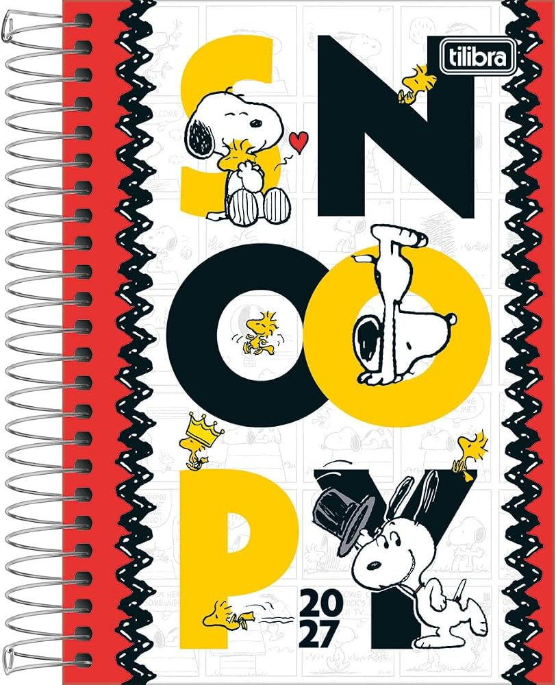 AGENDA ESPIRAL SNOOPY M5