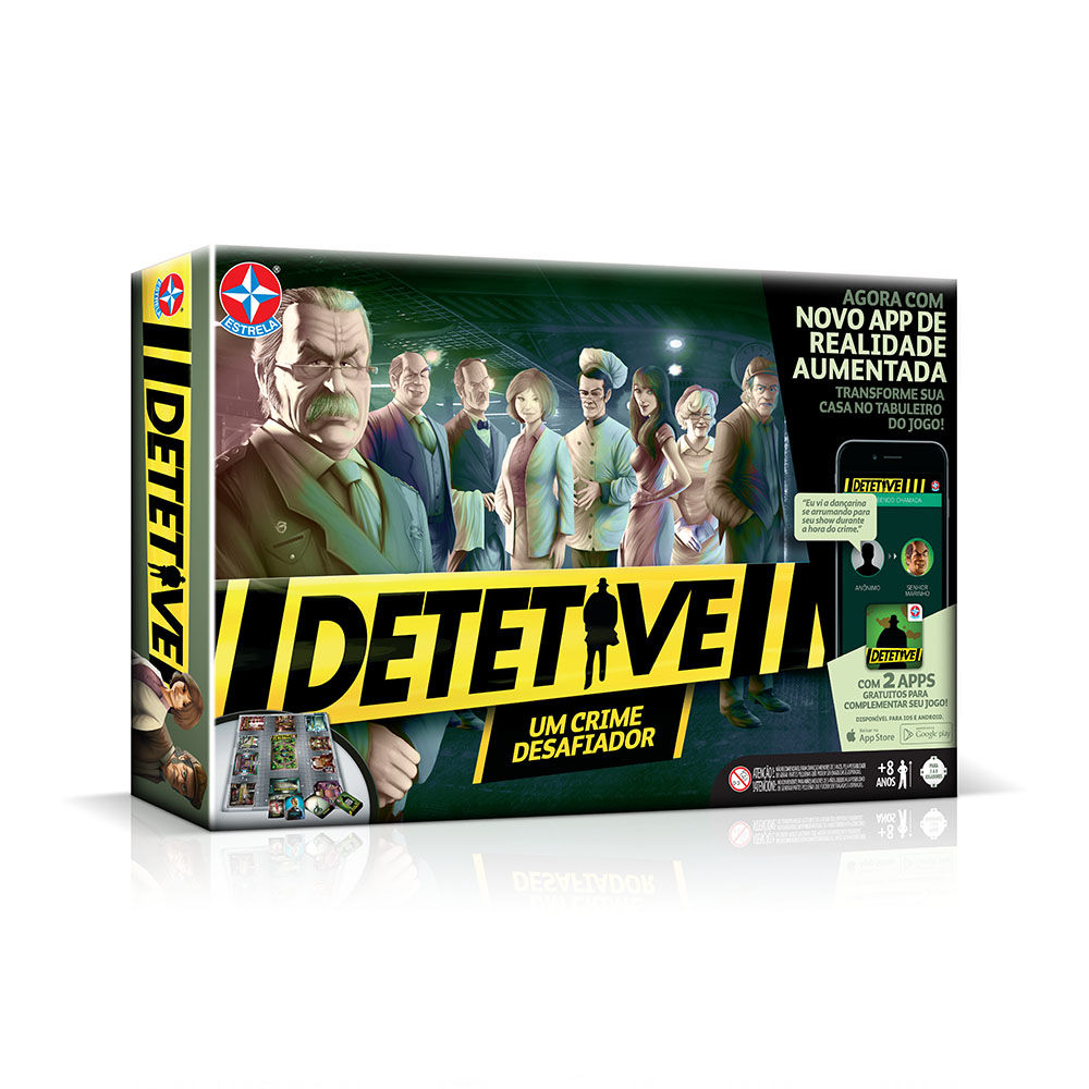 JOGO DETETIVE COM APLICATIVO - ESTRELA
