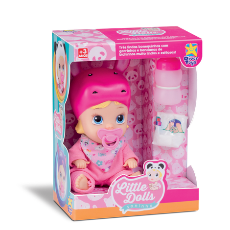 LITTLE DOLLS SONINHO FAZ XIXI 8019 DIVERTOYS