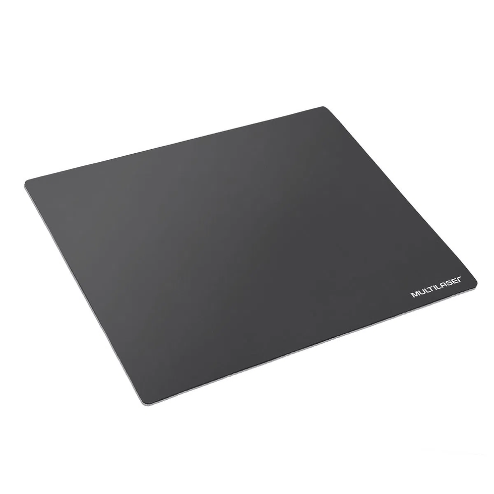 MOUSE PAD SOFT COM BASE ANTIADERENTE MULTILASER PRETO