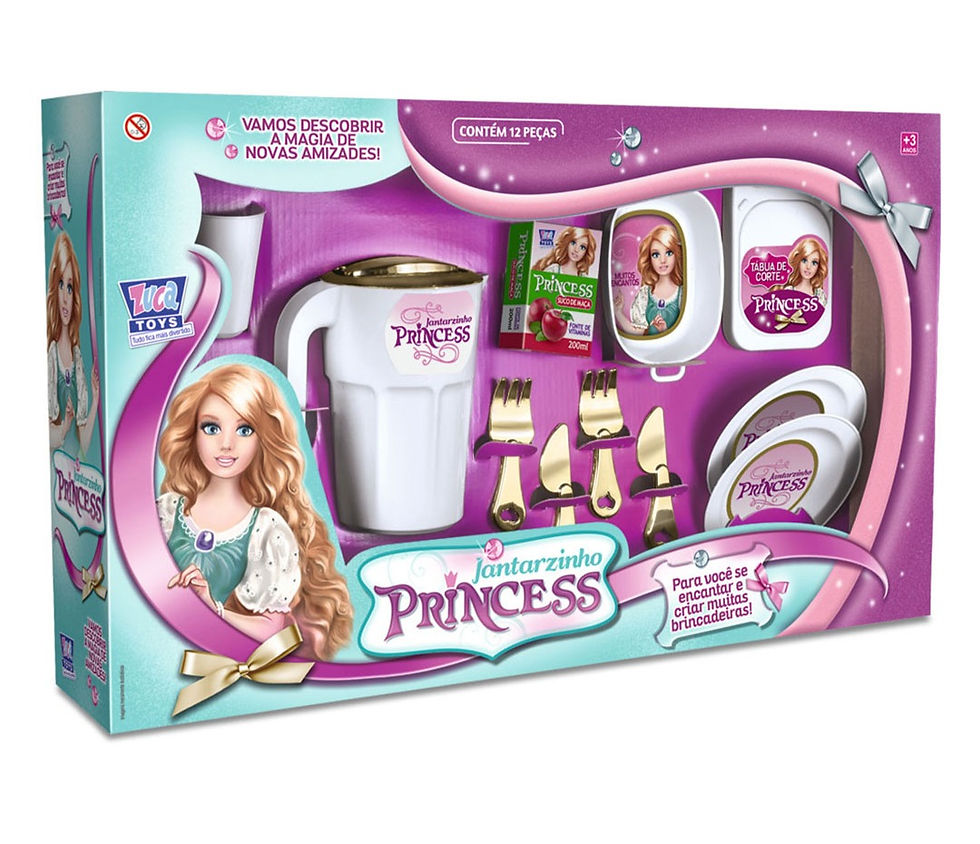 JANTARZINHO PRINCESS ZUCA TOYS