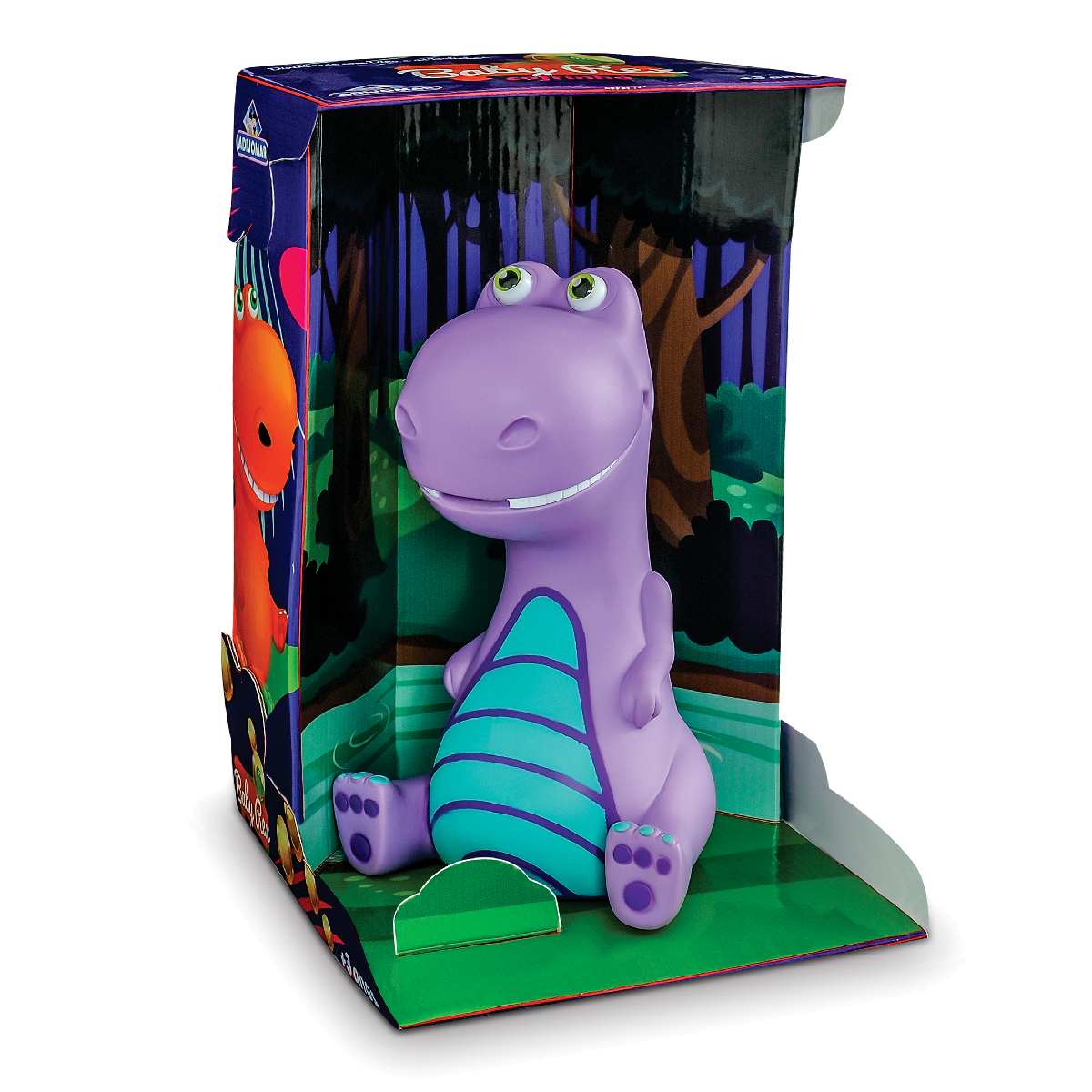 BRINQUEDO DINOSSAURO BABY REX COFRINHO ADIJOMAR