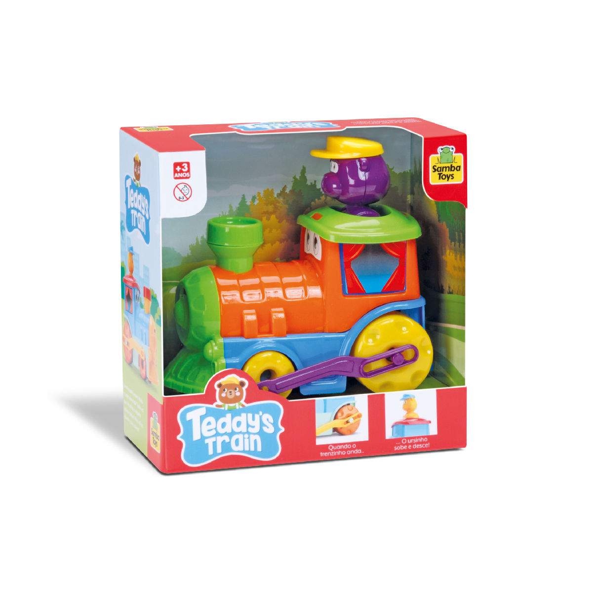 TRENZINHO TEDDYS TRAIN SAMBA TOYS