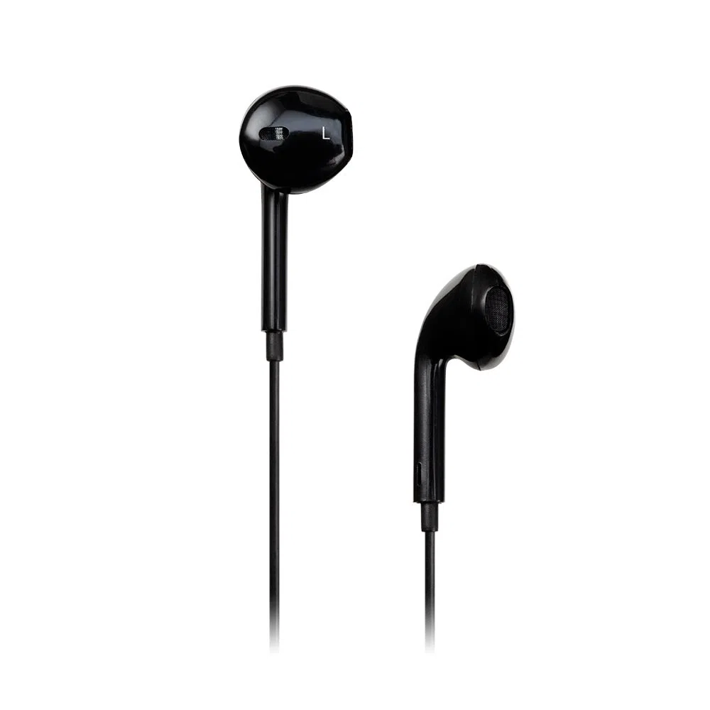 FONE DE OUVIDO EARBUD HANDS FREE MULTILASER PH354 - PRETO